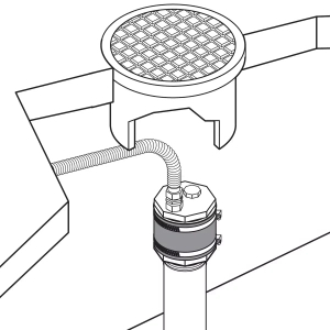 Szczelny korpus z przepustem 2" - TraceTek TT-TK 694355-000